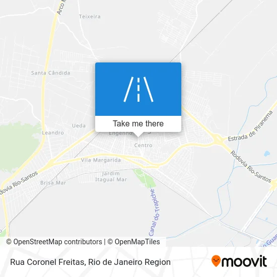 Rua Coronel Freitas map