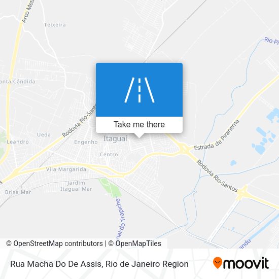 Rua Macha Do De Assis map
