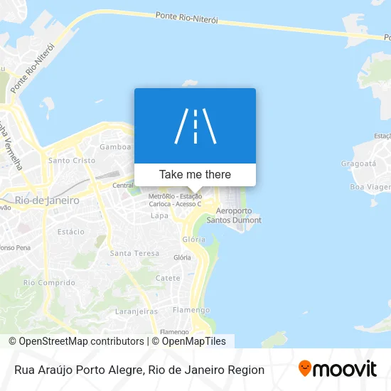 Rua Araújo Porto Alegre map