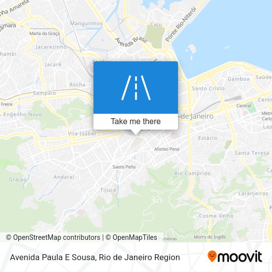 Avenida Paula E Sousa map