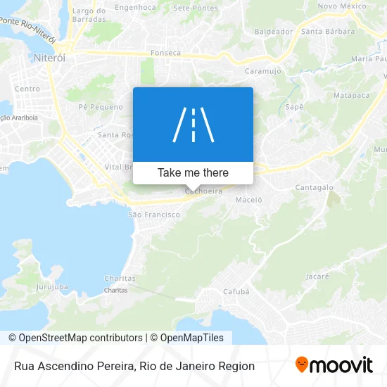 Rua Ascendino Pereira map