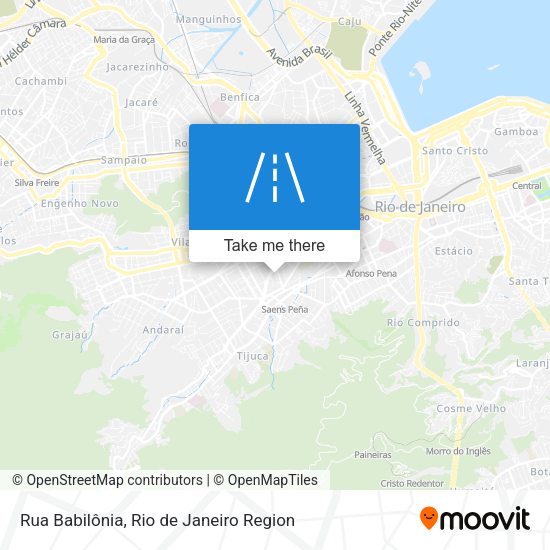 Rua Babilônia map
