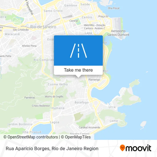 Rua Aparício Borges map