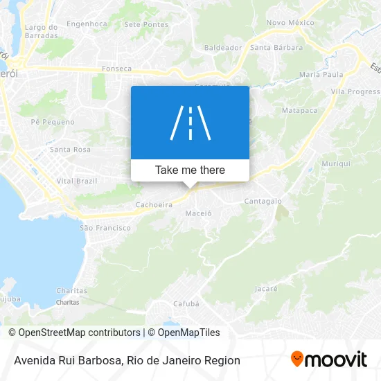 Avenida Rui Barbosa map