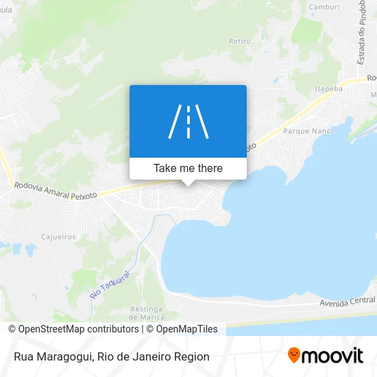 Rua Maragogui map