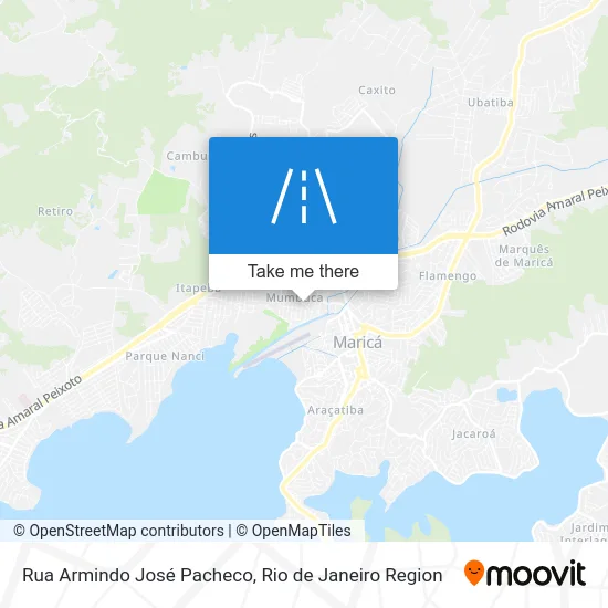 Rua Armindo José Pacheco map