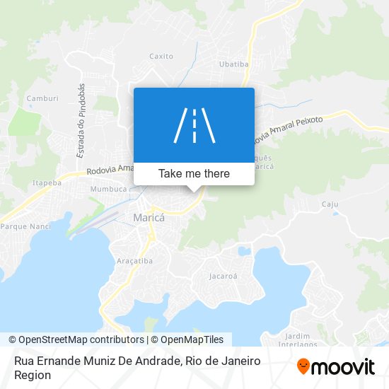 Rua Ernande Muniz De Andrade map