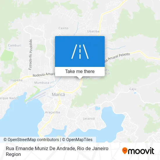 Rua Ernande Muniz De Andrade map