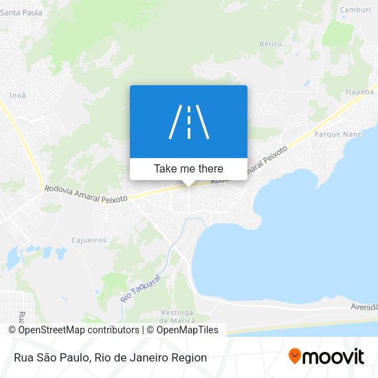 Rua São Paulo map