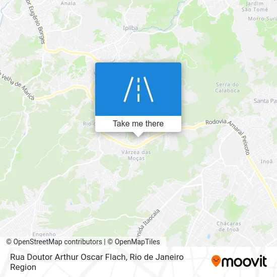 Rua Doutor Arthur Oscar Flach map