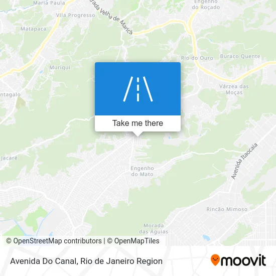 Avenida Do Canal map