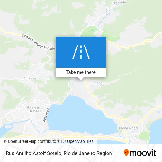 Rua Antilho Astolf Sotelo map