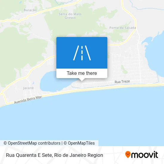 Rua Quarenta E Sete map