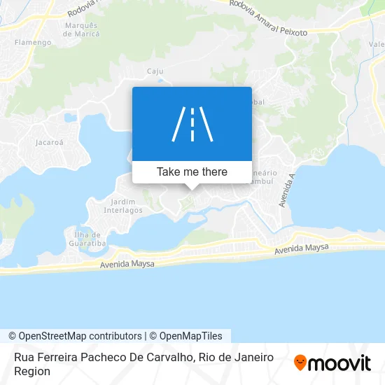 Rua Ferreira Pacheco De Carvalho map