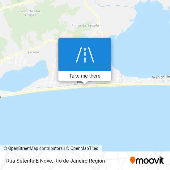 Rua Setenta E Nove map