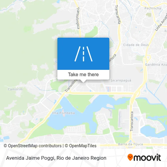 Avenida Jaime Poggi map