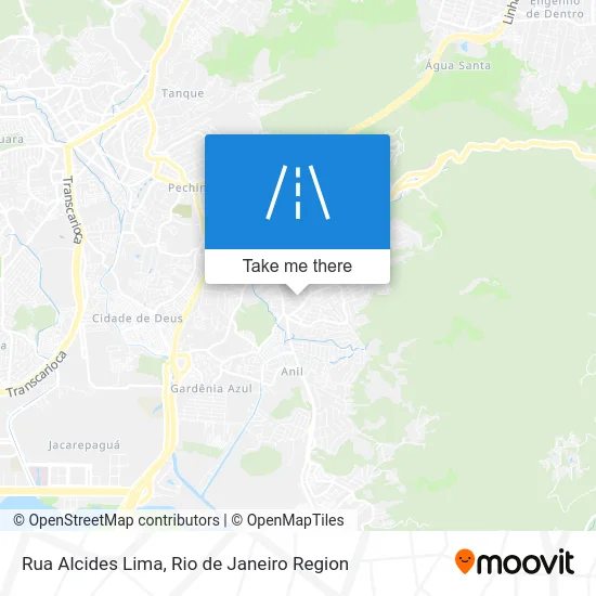 Rua Alcides Lima map