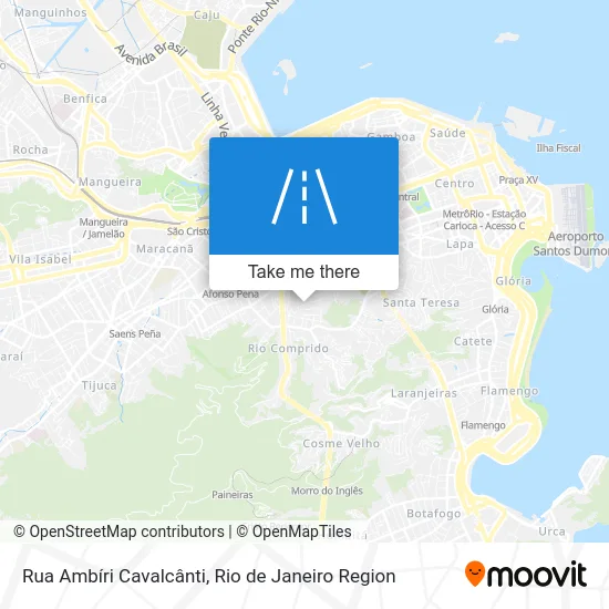 Rua Ambíri Cavalcânti map