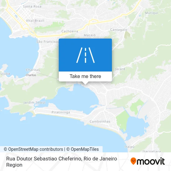 Rua Doutor Sebastiao Cheferino map