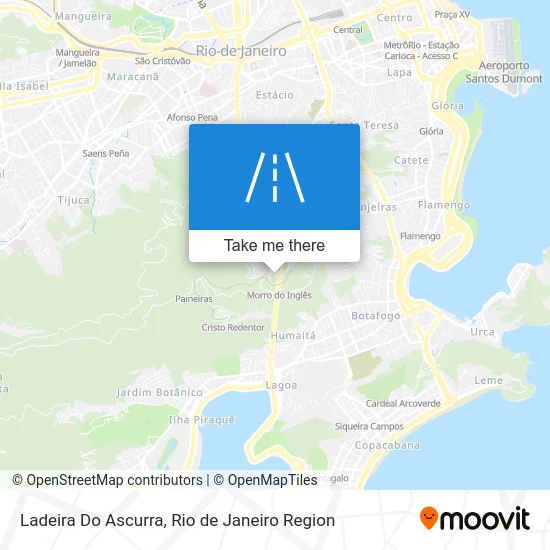 Ladeira Do Ascurra map