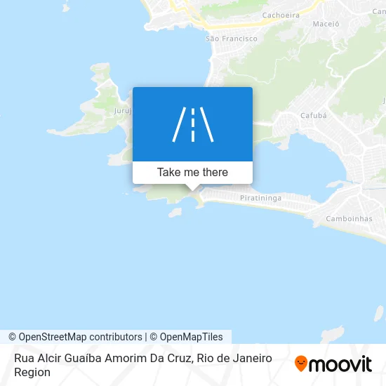 Rua Alcir Guaíba Amorim Da Cruz map