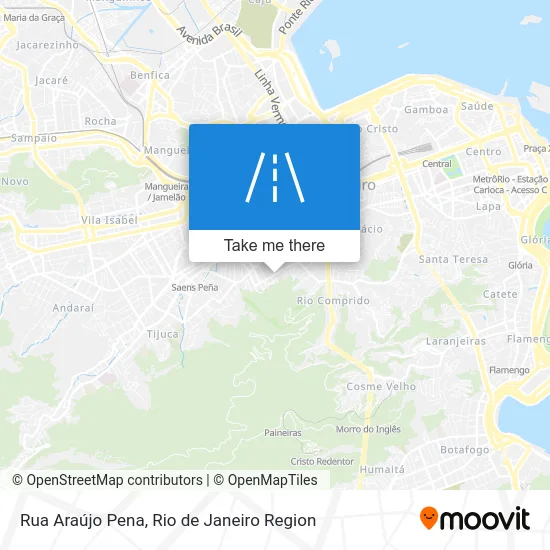 Rua Araújo Pena map