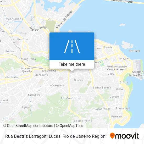 Rua Beatriz Larragoiti Lucas map