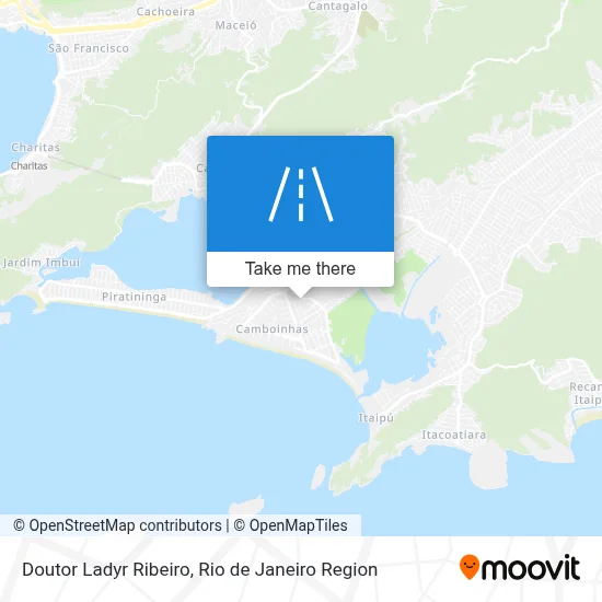 Doutor Ladyr Ribeiro map
