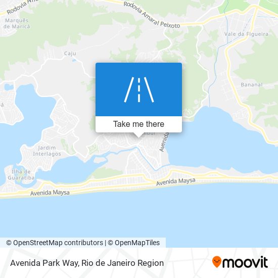 Avenida Park Way map