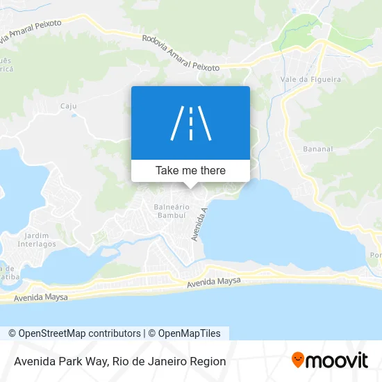 Avenida Park Way map