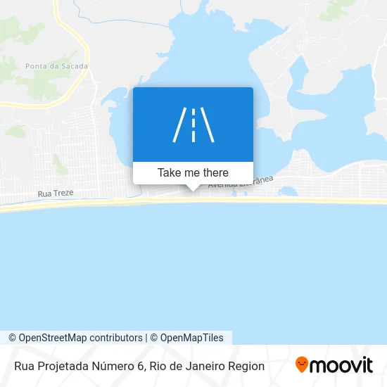 Rua Projetada Número 6 map