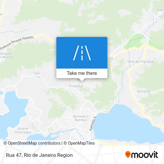 Rua 47 map