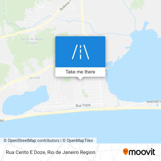 Rua Cento E Doze map