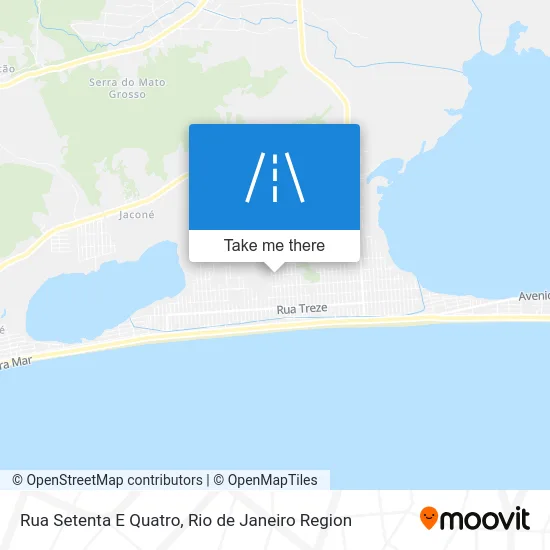 Rua Setenta E Quatro map