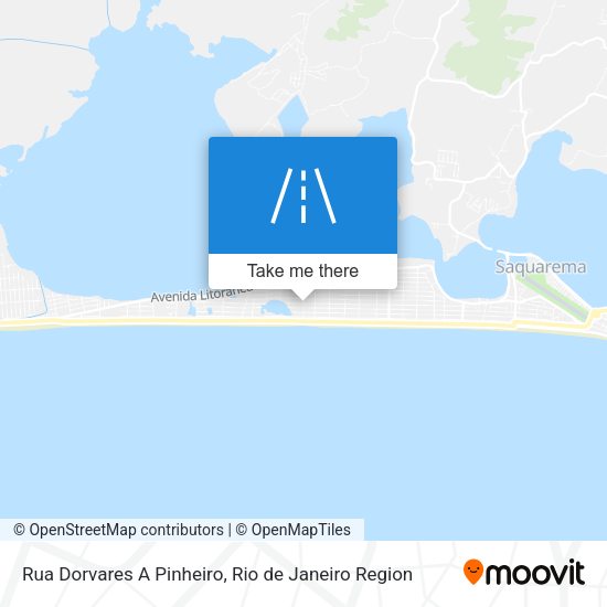 Rua Dorvares A Pinheiro map