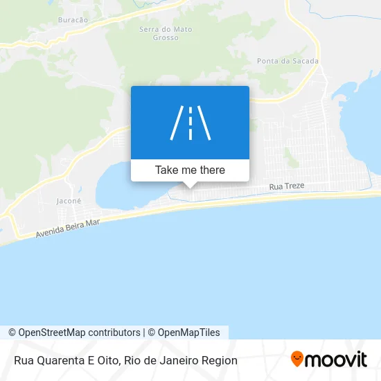 Rua Quarenta E Oito map