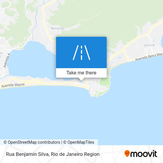 Rua Benjamin Silva map