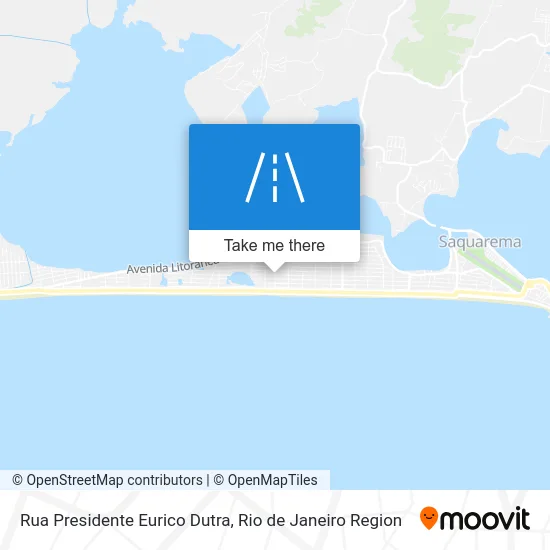 Rua Presidente Eurico Dutra map