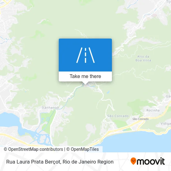 Rua Laura Prata Berçot map