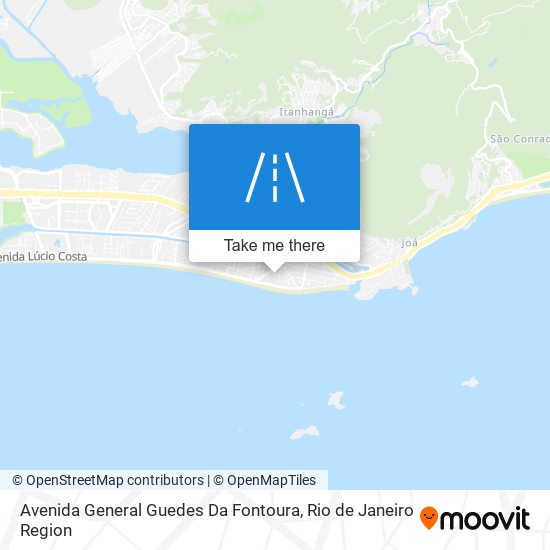 Mapa Avenida General Guedes Da Fontoura