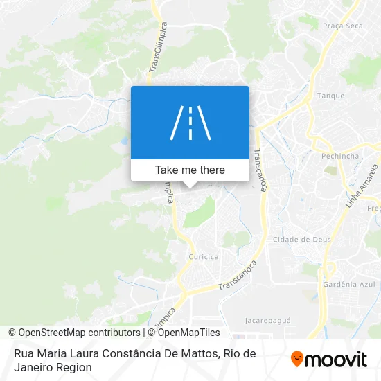 Rua Maria Laura Constância De Mattos map