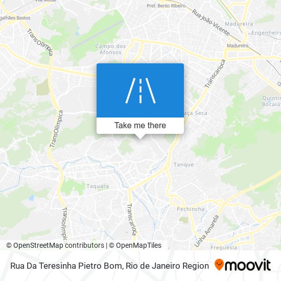 Rua Da Teresinha Pietro Bom map