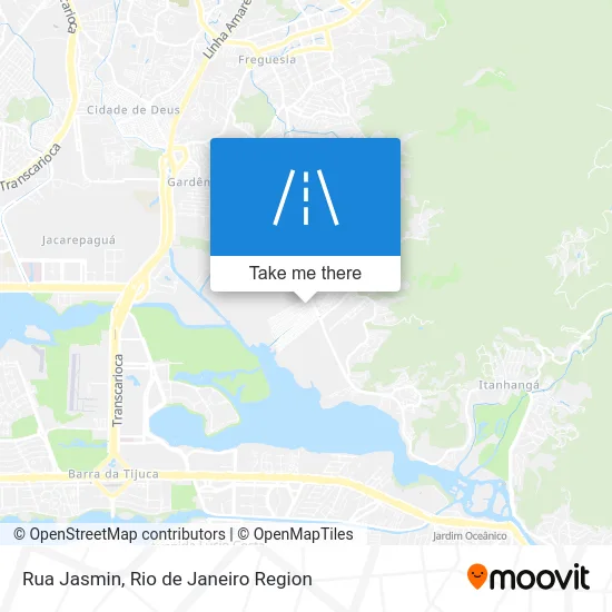 Rua Jasmin map