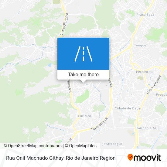 Rua Onil Machado Githay map
