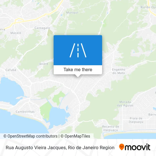 Rua Augusto Vieira Jacques map