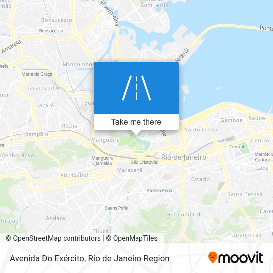 Avenida Do Exército map