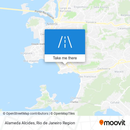 Alameda Alcides map