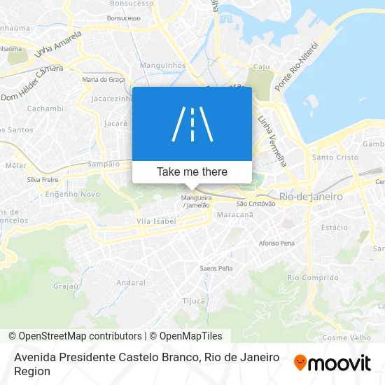 Avenida Presidente Castelo Branco map