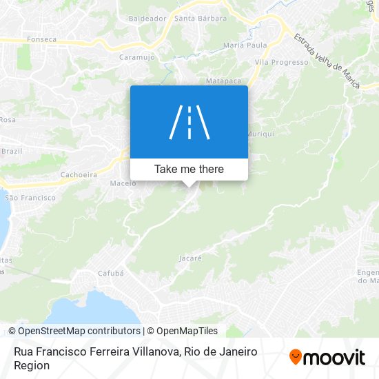 Rua Francisco Ferreira Villanova map