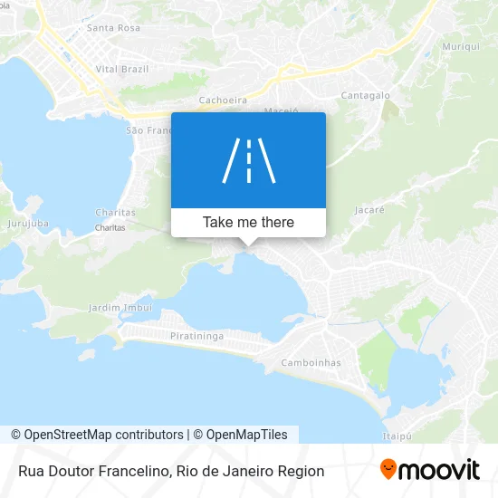 Rua Doutor Francelino map